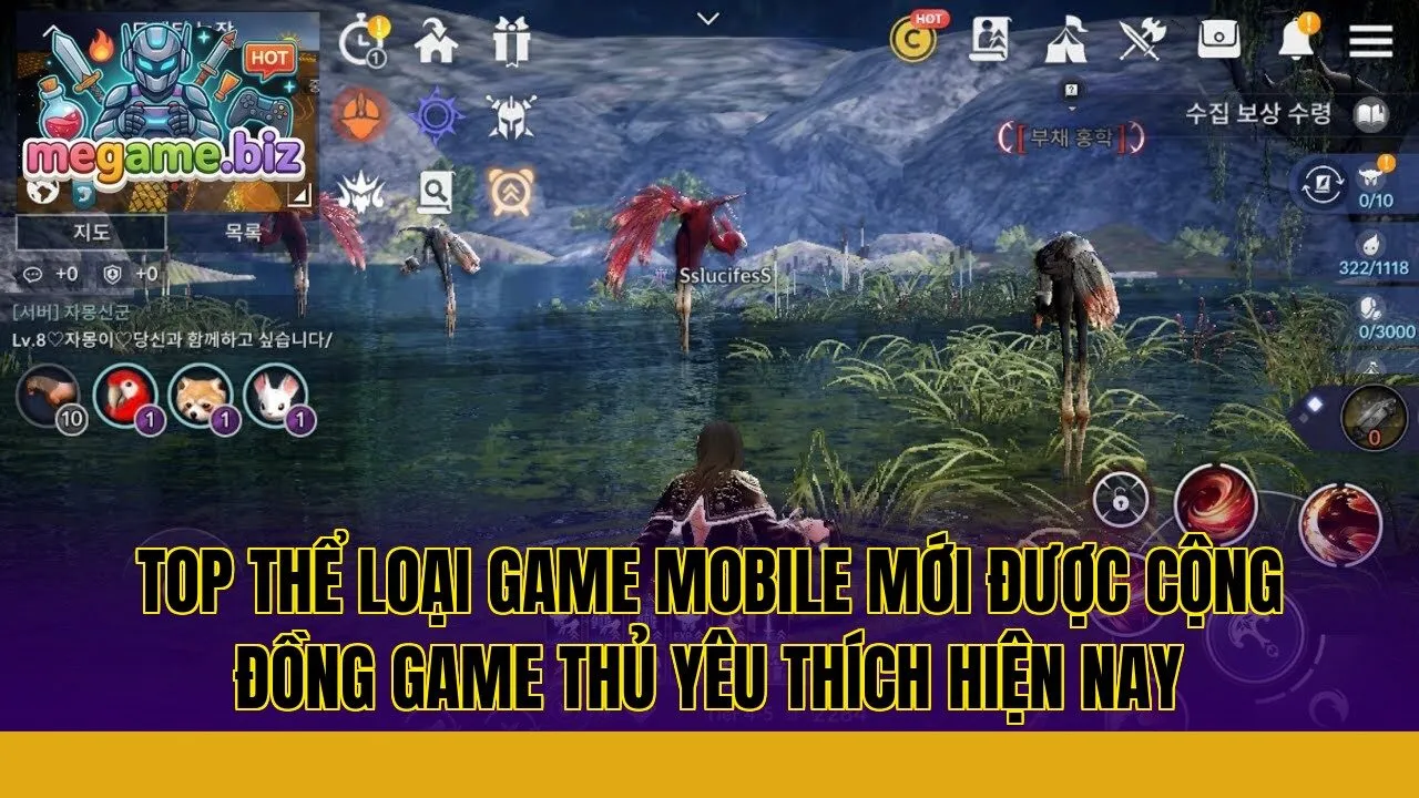 Top thể loại game mobile mới được cộng đồng game thủ yêu thích hiện nay