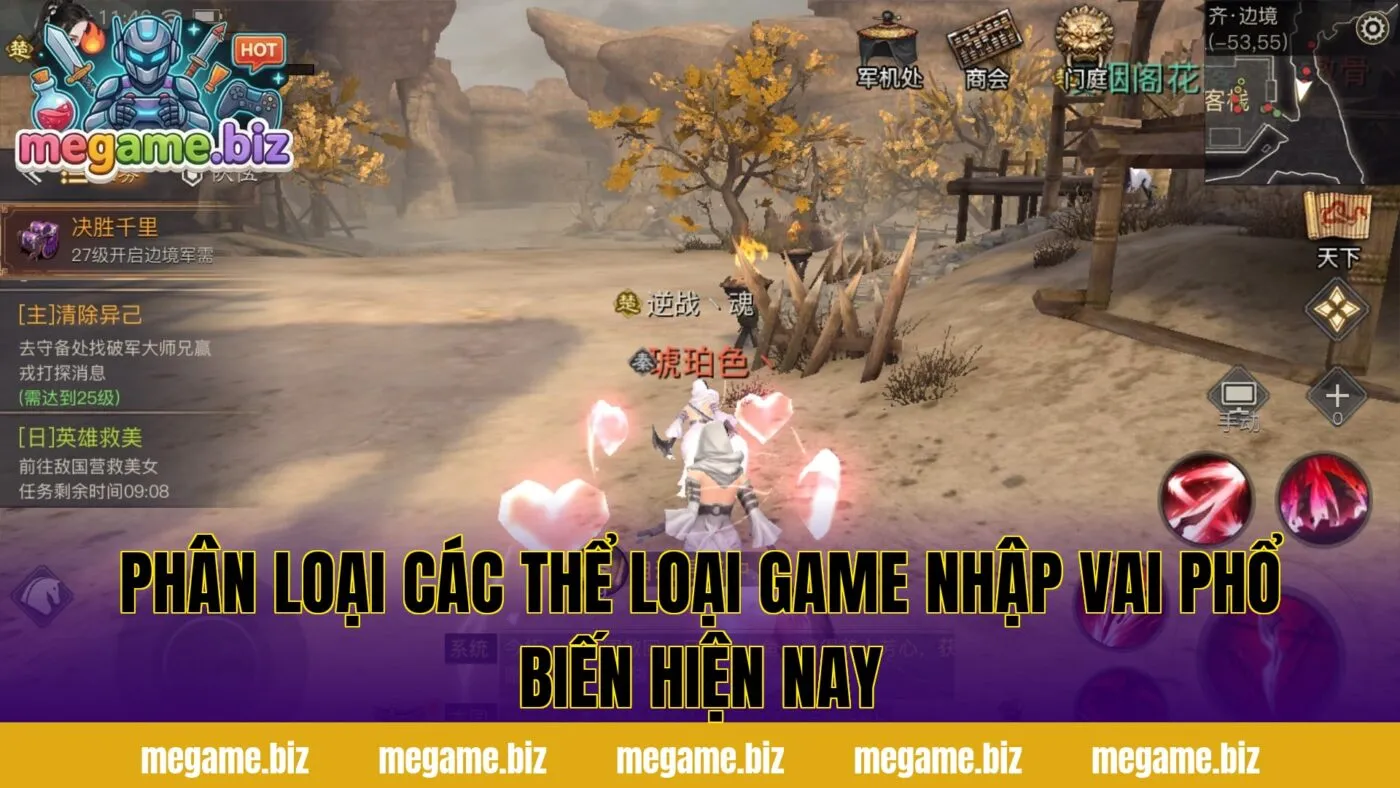Phân loại các thể loại game nhập vai phổ biến hiện nay