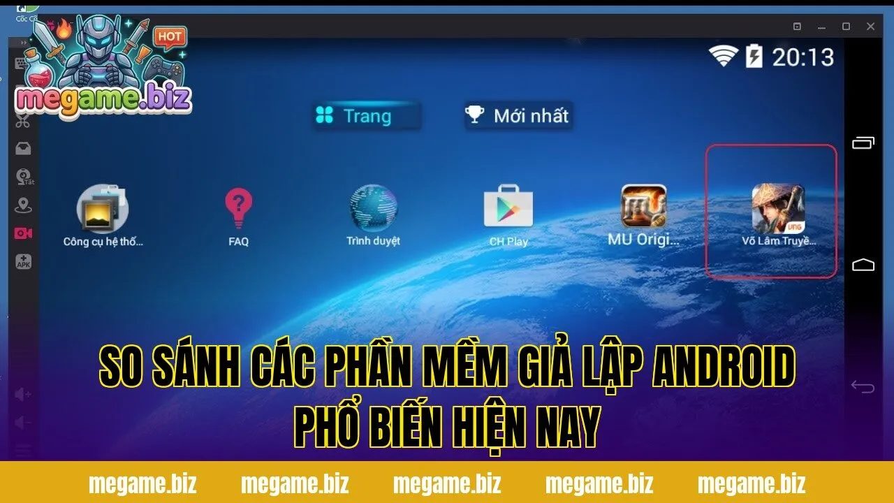 So sánh các phần mềm giả lập Android phổ biến hiện nay
