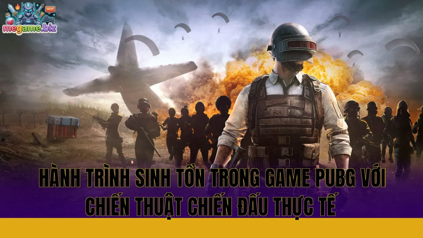 Hành trình sinh tồn trong game PUBG với chiến thuật chiến đấu thực tế