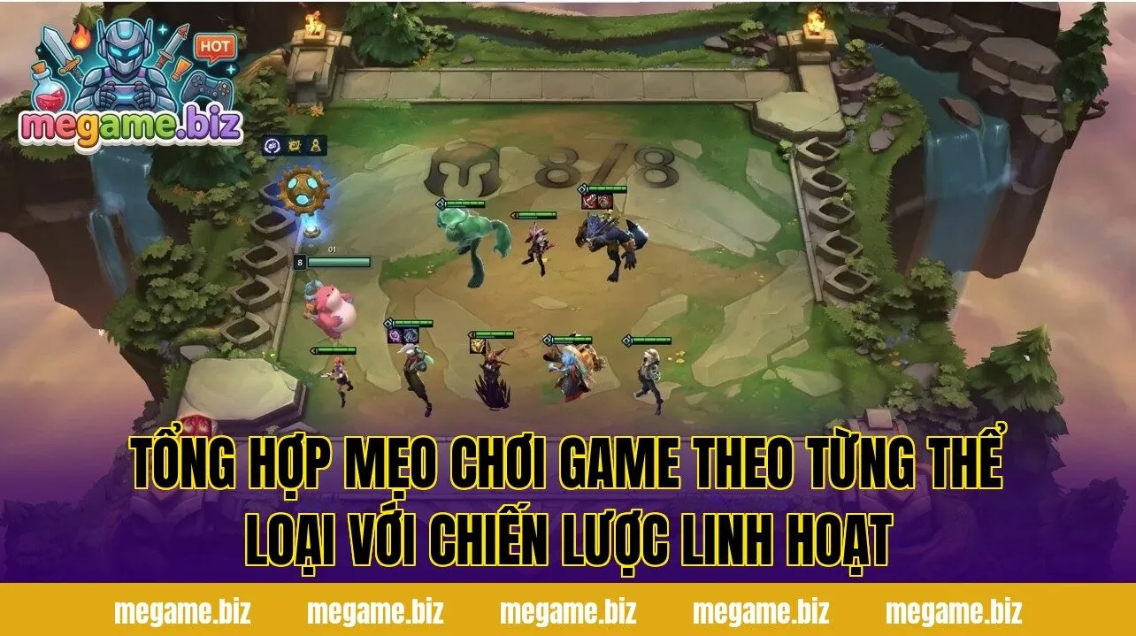 Tổng hợp mẹo chơi game theo từng thể loại với chiến lược linh hoạt