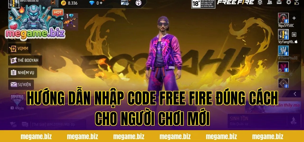 Hướng dẫn nhập code Free Fire đúng cách cho người chơi mới