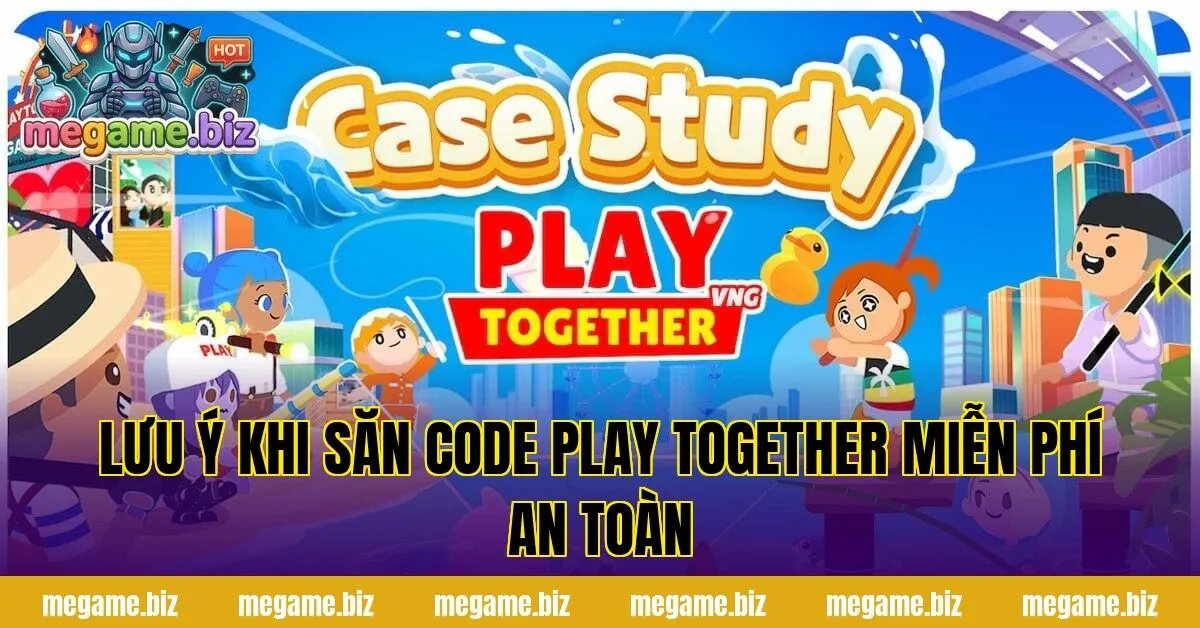 Lưu ý khi săn code Play Together miễn phí an toàn