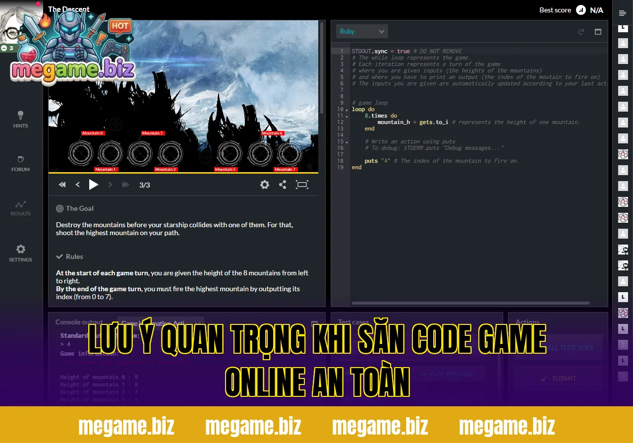 Lưu ý quan trọng khi săn code game online an toàn
