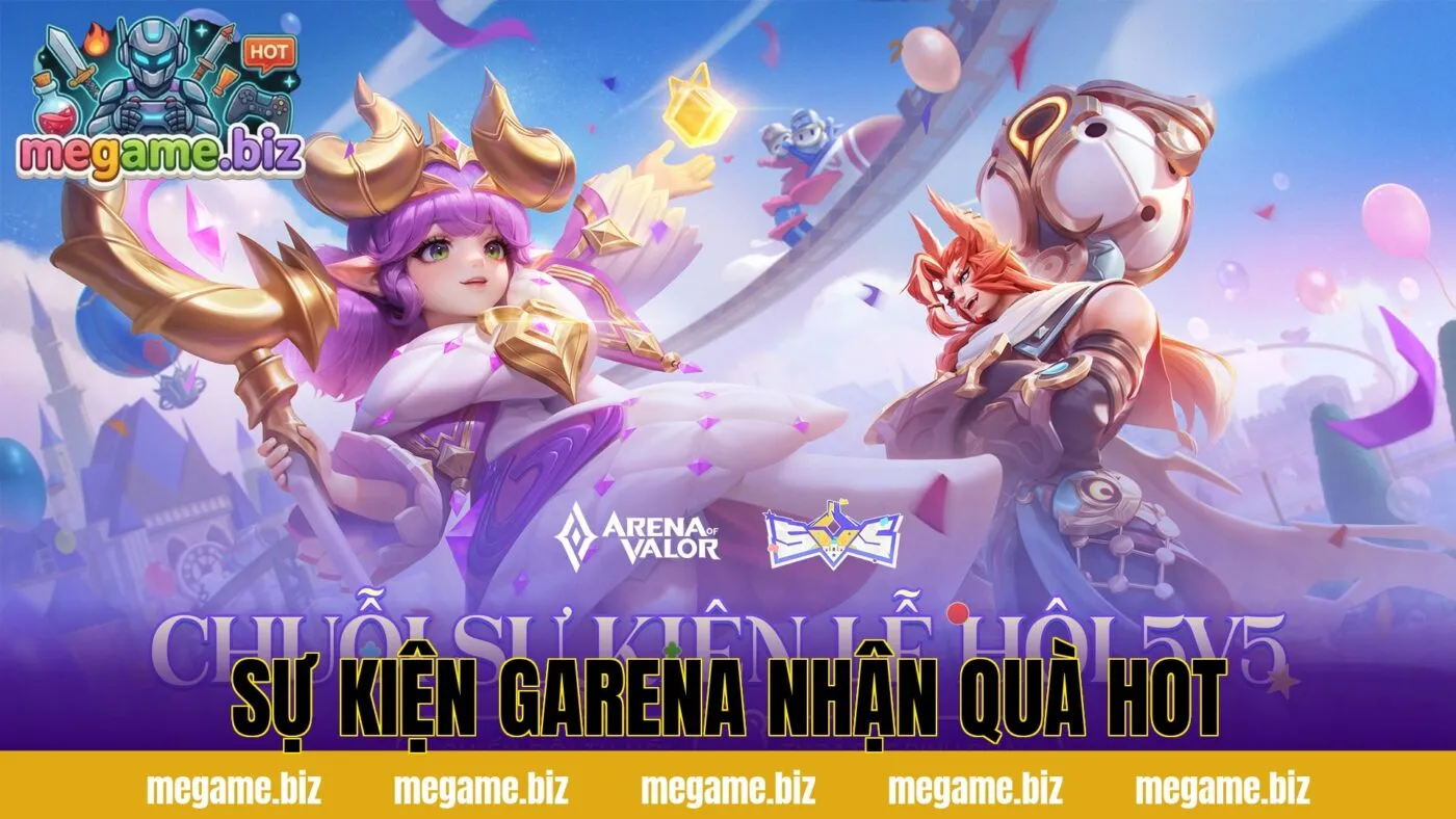 Sự Kiện Garena Nhận Quà Hot
