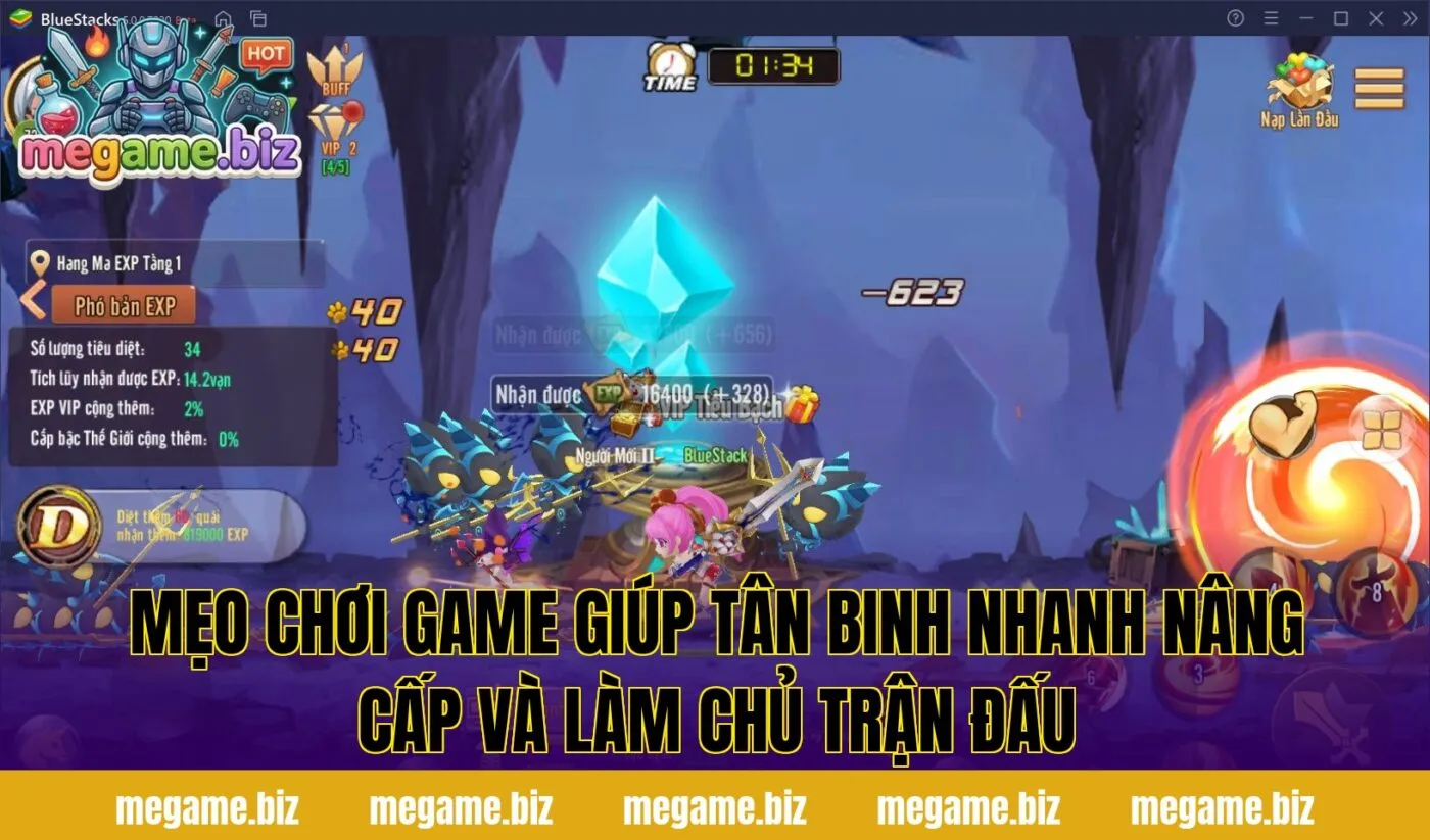 Mẹo chơi game giúp tân binh nhanh nâng cấp và làm chủ trận đấu
