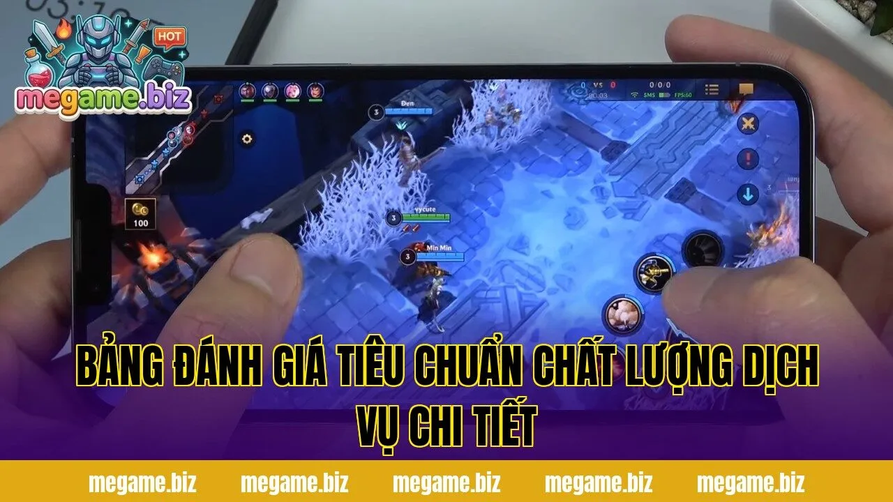 Bảng đánh giá tiêu chuẩn chất lượng dịch vụ chi tiết