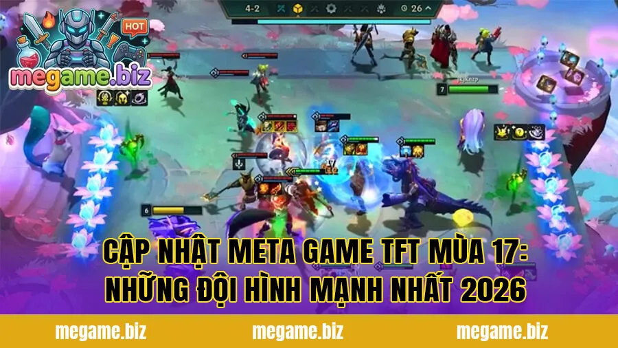 Cập nhật Meta game TFT mùa 17: Những đội hình mạnh nhất 2026